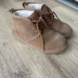 UGG Tan Suede Ankle Boots